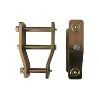 Superior Extended Shackles 2 Inch (50mm) Suitable For Toyota Hilux/4Runner/Surf (SAF) Front