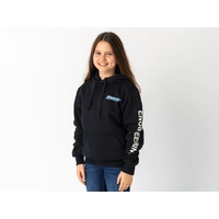 Superior Youth Hoodie Black with Sleeve Logo (Each) 10