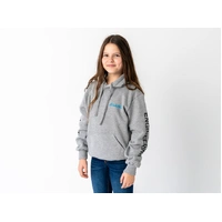 Superior Youth Hoodie Grey Marle with Sleeve Logo (Each)