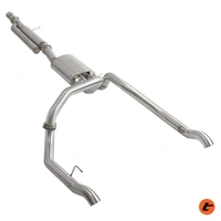 Single 3.5" - Twin 3" Cat Back Exhaust (Silverado 1500 20+)