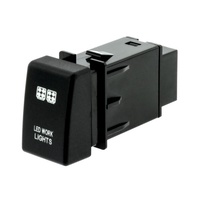Push Button Switch Work Lights - Blue (Colorado/D-Max 12-16)