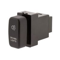 Driving Light Push Button Switch - Blue (Pajero/Triton 02-15)