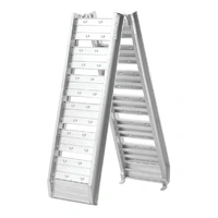 Aluminium Folds Flat Motorcycle Loading Ramp - 200kg