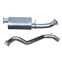Stainless Steel Exhaust Kit - w/ Muffler (Everest UA-UAII Series)