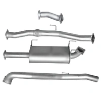 Stainless Steel Exhaust Kit - w/ Muffler (BT50/D-Max 20+)
