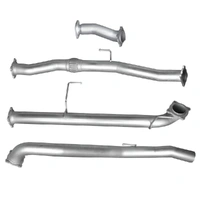 Stainless Steel Exhaust Kit - No Muffler (BT50/D-Max 20+)