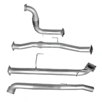 Stainless Steel Exhaust Kit - No Muffler (D-Max RT Series 12-16)