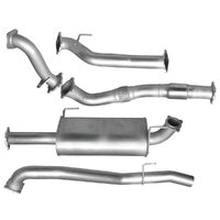 Stainless Steel Exhaust Kit - w/ Muffler (Colorado/D-Max)