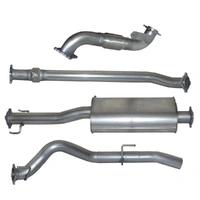 Stainless Steel Exhaust Kit - w/ Muffler (Triton ML)