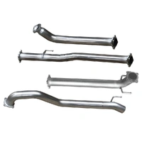 Stainless Steel Exhaust Kit - No Muffler (Hilux D4D 15>)