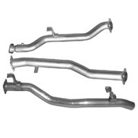Stainless Steel Exhaust Kit - No Muffler (Landcruiser 79 Series)