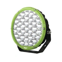 9" Round Led Driving Lamp - Green Bezel