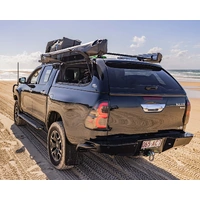 Pinnacle 2 Fibreglass Canopy - Attitude Black (Hilux AN120, AN130 Series 15-21)