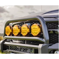 Driving Light Lens Cover - 5" Scope - Amber, X2