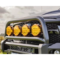 Driving Light Lens Cover - 9" Scope - Amber, X2