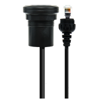 IP67 Microphone Extension Lead 2m with Panel Mount – Suit XRS-390C