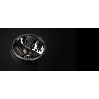 Homage 7 inch LED headlight - Black (CJ5-8 55-85/Wrangler 97-18)