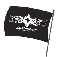 Lightforce Flag Flames - 900x1840mm