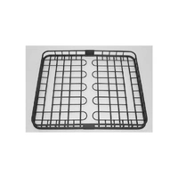 Universal 39in X 45125in Roof Rack Cargo Basket - Black