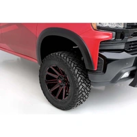 SX-Sport Textured Elite Series Front Fender Flares (Silverado 1500 19-21) - Black 2PC