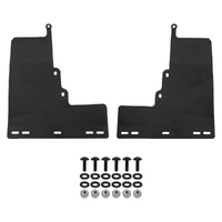 Superior Premium Mudflap Kit Rear Suitable for Toyota Hilux Wide Track Rogue/GR Sport 2022 on with  4 Inch Lift and 33 Inch Tyre