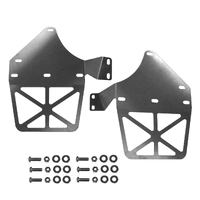 Superior -25 Offset Mudflap Brackets Suitable for Toyota LandCruiser 76/79 Series 02/2007 - 10/2022 Pre-Facelift GXL Only Front