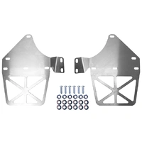 Superior -12 Offset Mudflap Brackets Suitable for Toyota LandCruiser 76/79 Series 02/2007 - 10/2022 Pre-Facelift GXL Only Front