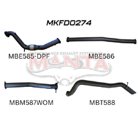 Turbo Back without Cat & Muffler (Ranger PX2 15-18)