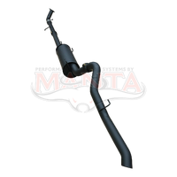 3in Turbo Back With Muffler, With Cat (Cannon Ute 2.0L TD 20-25)
