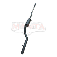 3in Turbo Back With Cat & With Muffler (Pajero Sport QE, QF, QG 15-24)