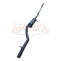 3in Turbo Back Without Cat & With Muffler (Pajero Sport QE, QF, QG 15-24)