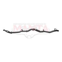 4in Single Turbo Back With Cat (Landcruiser VDJ79 V8 4.5L TD, Dual Cab Ute 12-16, (Without DPF))