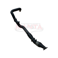 Turbo Back, 4in Single Side Exit With Cat (Landcruiser VDJ79 V8 4.5L TD, Dual Cab Ute 2016 To Current)