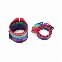 Replacement Bracket Set for Mishimoto Baffled Oil Catch Can - Blue