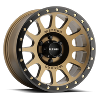 MR305 NV 16x8 6x139.7 0 Method Bronze - Matte Black Lip