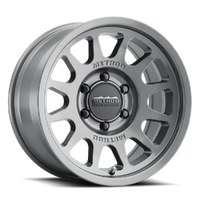 MR703 Bead Grip 17x7.5 6x130 50 - Gloss Titanium