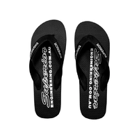 Superior Mens Double Plugger Thongs - Black (Pair)