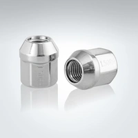 Hex Chrome Open Nut  -  19mm