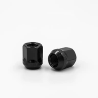 Hex Open Black Nut  -  19mm 