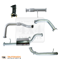 3" 409 Stainless Steel Exhaust System (Pajero 08-11)