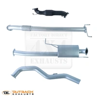 3" 409 Stainless Steel Exhaust System (Triton MN 10-15)