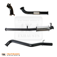 3" 409 Stainless Steel Exhaust System - Auto (Landcruiser 60 Series 86-91)