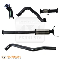 3" 409 Stainless Steel Exhaust System (Hilux 99-04)