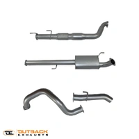 3" 409 Stainless Steel Exhaust System (Prado 120 03-09)