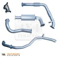 3" 409 Stainless Steel Exhaust System (Landcruiser 80 series with 1HD-T)