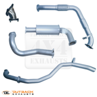 3" 409 Stainless Steel Exhaust System (Landcruiser 80 series with 1HD-T)
