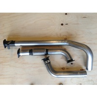 3" 409 Stainless Steel Exhaust System (Landcruiser 79 Single Cab 1HD-T)