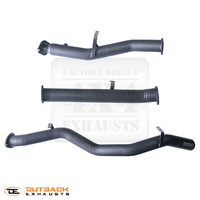 3.5" DPF Back 409 Stainless Steel Exhaust System (LandCruiser 79 Series Dual Cab 2016+)