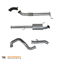 3" 409 Stainless Steel Exhaust System (Prado 120 03-09)