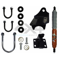 EFS Pin Style Steering Damper + High Clearance Bracket Kit (Patrol GQ-GU)